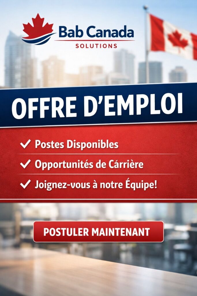 Offre d'emploi